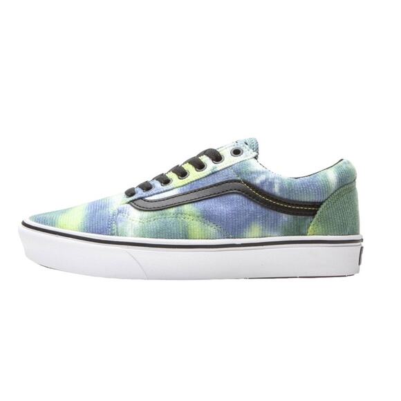 NEW Vans Comfycush Old Skool “Blotched" Tie Dye Corduroy Shoes Mens 6 Womens 7.5 - Picture 3 of 12